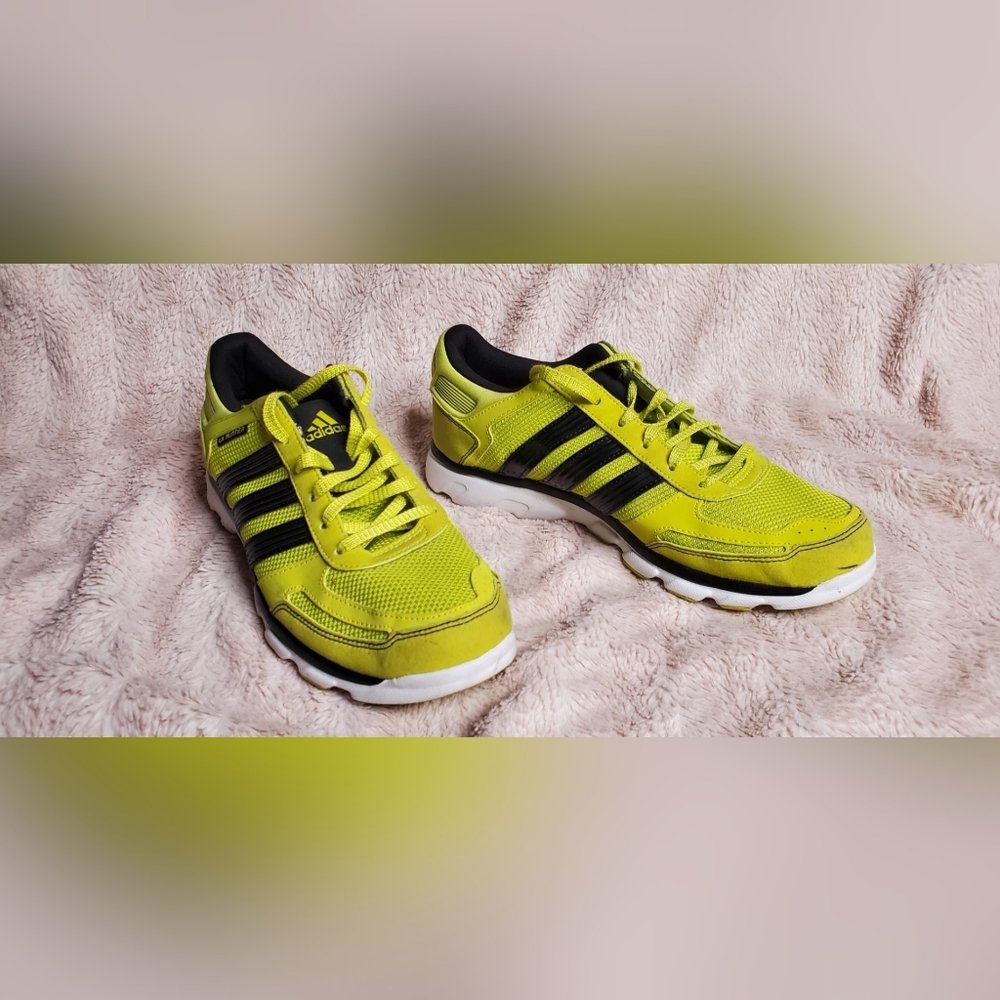 Adidas Neon Athletic Running Shoes